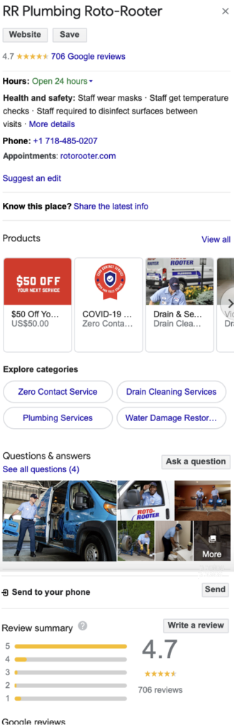 Spelling the opportunity for new revenue streams. Google SERP 'Knowledge Panel' feature - an opportunity for SMBs to engage and convert hot leads.  