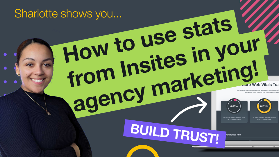 How to use stats from Insites in your agency marketing
