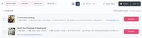 Nova Prospect Discovery results for boiler repair, plumber and electrician searches, showing 246 businesses with their Google rating, ranking and an Analyse button on each
